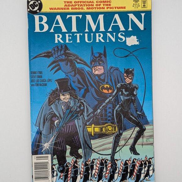 Batman Returns - 1992 Motion Picture Adaptation - DC Comics - Picture 1 of 2